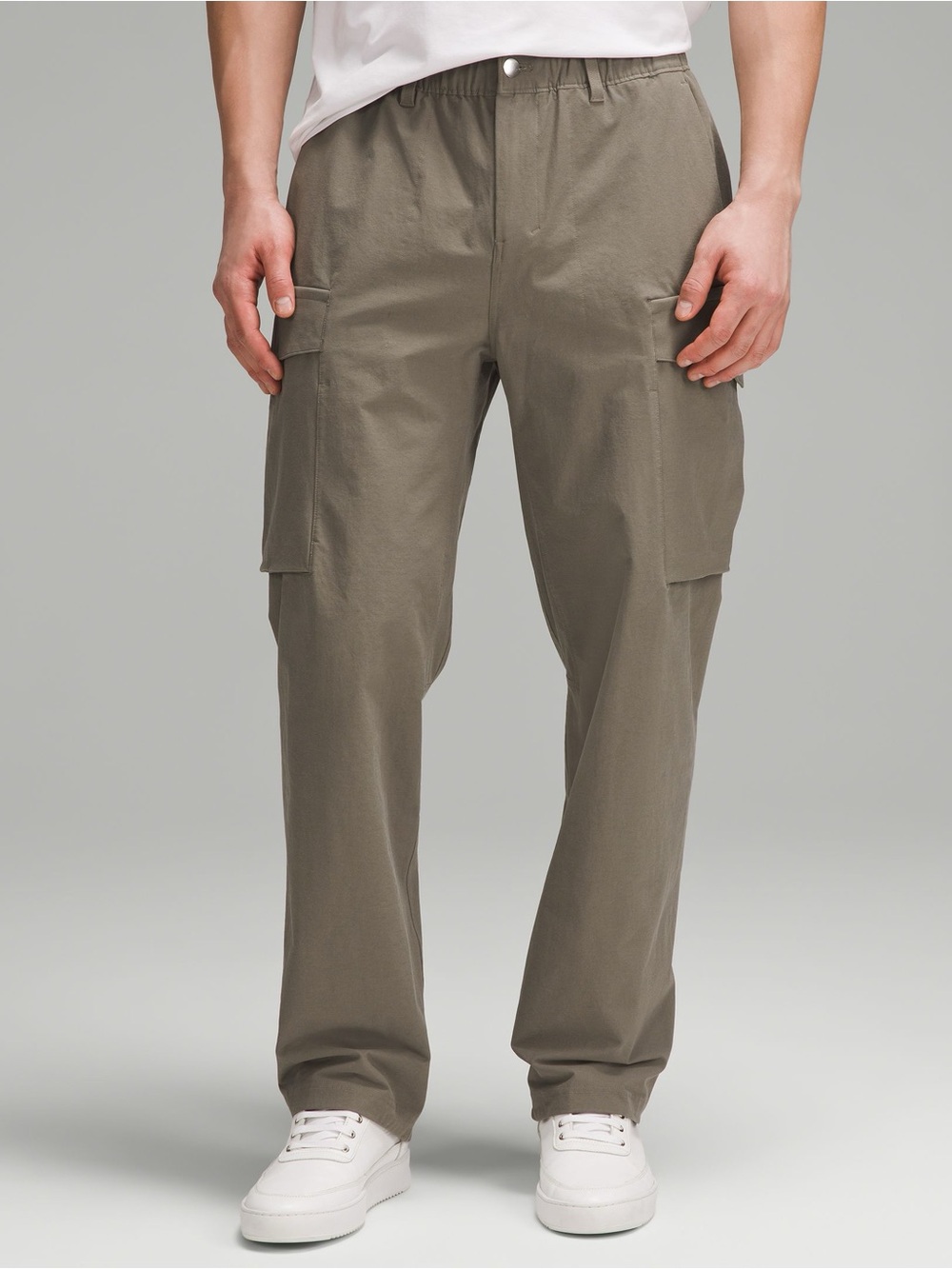 Lululemon Mens VersaTwill Relaxed-Fit Cargo Pant Army Green 38x30 NWT